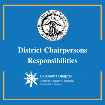 District Chairpersons Responsibilities